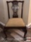 Furniture - Side chair, lg. seated Chippendale styled chair, 24