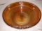 Carnival Glass - marigold bowl, irridescent spears