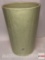 Pottery - Bauer large vase, green speckled