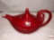 Hall Kitchenware Aladdin styled tea pot, red