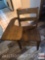 Furniture - Vintage oak school chair/desk