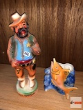 Figurine - Our Marshall statue and fish planter