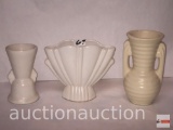 Pottery - 3 vases - 5