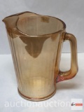 Carnival Glass - pitcher, 9