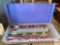 Christmas - Christmas and occasion gift wrap in storage tub, lots of new unopened rolls