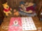 Winnie the Pooh - Blanket & stuffed bears & Magnetic Advent Calendar