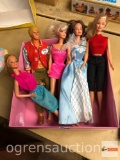Toys - Barbie dolls, 5 - vintage bodies, newer heads