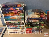 Disney VHS movies, 20+