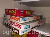Games - 4 Parker Brothers - Rack-o, Sorry, Monopoly, Clue