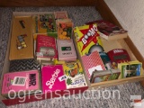 Games - card games, playing cards, Barbie cards, Dominoes, Electronic Poker etc.