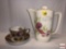 Tea pot & cup & saucer - Taylor Smith USA designed by Walter Dorwin Teague 1951 teapot, Royal Sealy