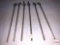 6 silver stir sticks, bird motif