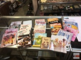 Cookbooks and Magazines - Martha Stewart Living, Karo Cookbook, Costco cookbook etc.