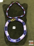 Jewelry - signed Trifari beaded necklaces