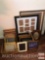 Picture Frames - lg. lot misc. various sized picture and collage frames