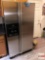 Refrigerator - Whirlpool Gold stainless steel side by side refrigerator/freezer, water & ice