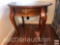 Furniture - Round end table, Queen Anne legs, 24