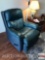 Furniture - Swivel Recliner rocker, blue, 35