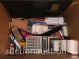 Office Supplies - markers, calculator, nylon rope, writing pad etc.