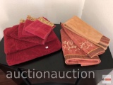 Towels - Decorator towels - Trident bath towel, washcloth, bath mat, Avanti bath towel, 2 hand towel