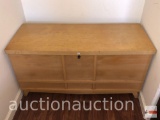 Furniture - Cedar Chest, Boshart, Seaforth Ontario, Lift top and bottom drawer, 44