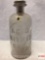 Bottle - vintage Acid Nitrate HNO3 bottle with lid