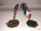 2 martial arts medals