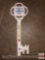 Advertisement collectible - Thermometer, TA Bowen & Son Realtors & Insurors, Lodi, CA, Key shaped