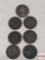 Coins - 7 vintage 1800's Indian Head pennies - 1859, 1880, 1883, 1893, 1895, 1896, 1899