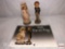 Figurines - 2 Sarah Kay Bride & Groom Anri woodcarvings Italy, 1643/4000