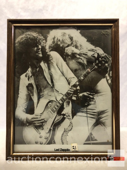 Ephemera - Led Zepplin photo picture, framed