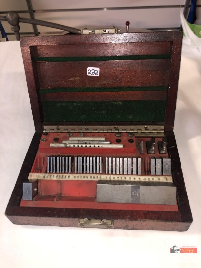 Tools - Vintage P&W tool set in wooden case