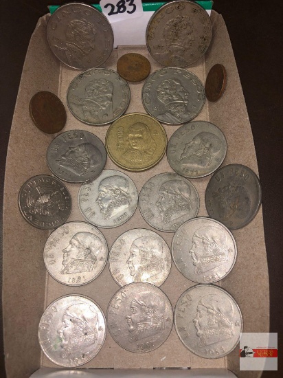Coins - Mexican coins