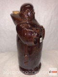 Monk decanter, Spiritually Uplifting, cork top