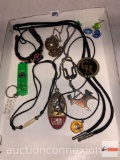 Jewelry - necklaces, key chains, bracelets, bolo tie etc.