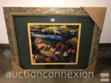 Artwork - Thomas Kinkade, The Disney Series, Alice in Wonderland, framed & matted