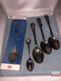 Collector Spoons - 5 - Nassau, Boulder Dam, 3 Windermere Hydro