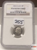 Coins - 1993s Clad 10C PF 69 Ultra Cameo graded coin