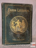 Book - 1875 Farm Legends by Will Carleton, illustrated
