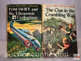 Books - 2 illustrated Children's books - 1957 Tom Swift and 1945 Nancy Drew Mystery