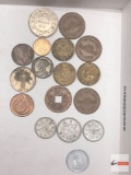Coins - Foreign coins and tokens