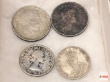 Coins - 4 silver