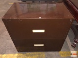 Office - Hon 2 drawer lateral metal file cabinet