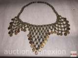 Jewelry - Necklace, hand made metal necklace