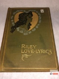 Book - 1899 Riley Love-Lyrics by James Whitcomb Riley with Pictures by Dyer