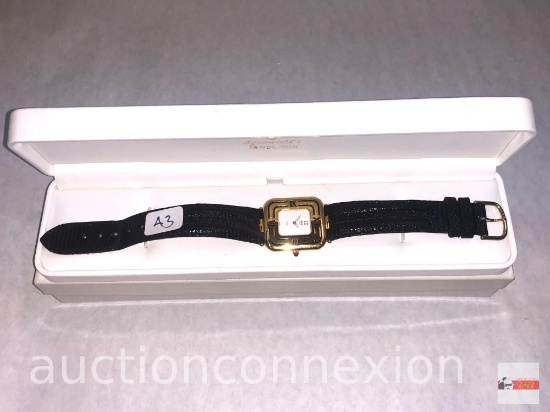 Wrist watch - Jaz Paris, France, quartz, stainless steel back, metal bezel, Japan movement