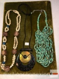 Jewelry - 3 Necklaces - Designer marked, lg.