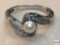 Jewelry - Ring - simulated pearl, marked sterling