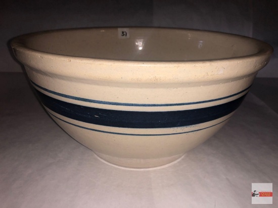 Pottery mixing Bowl - 6"hx12"w
