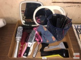 Salon supplies - Hair brushes, combs, mirrors